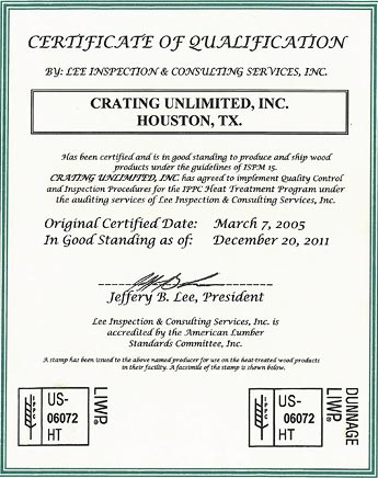 International Standards for Phytosanitary Measures 15 Certificate