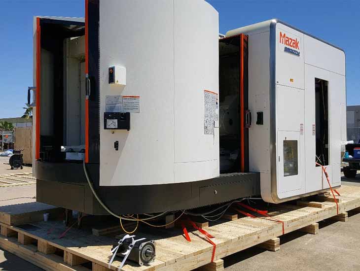 Large equipment on skid