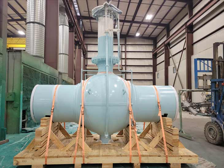 Oil and Gas Pipe Joint in Crate